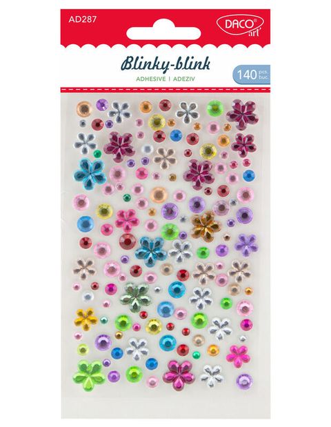 Obrázek produktu: Samolepící kamínky/140 ks/