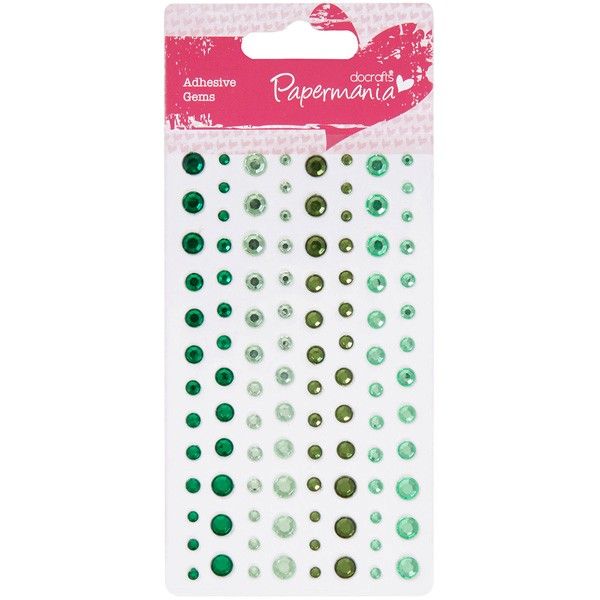 Levně Samolepicí kamínky - Capsule Verde (104 ks)