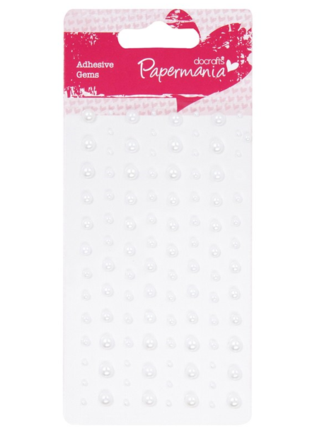 Obrázek produktu: Samolepicí perličky bílé (104ks)