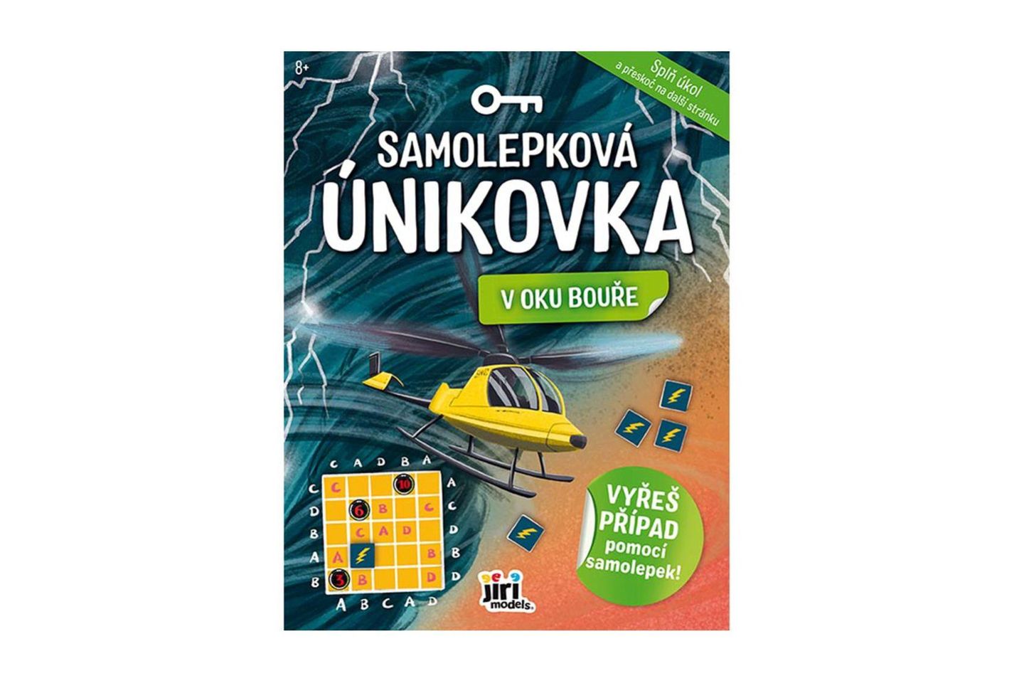 Samolepková únikovka V oku bouře