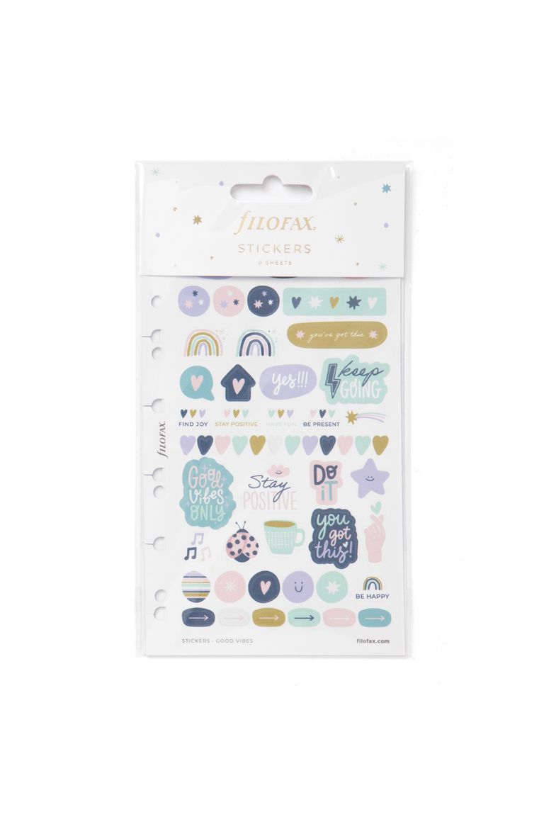 Samolepky Multi Good Vibes náplň osobních/A5 diářů Filofax
