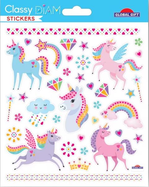 Obrázek produktu: Samolepky GG CLS 210102 - jednorožci