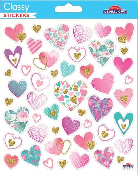 Obrázek produktu: Samolepky GG CLS 211017 - srdce