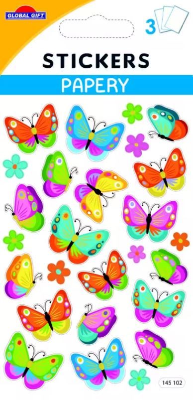 Obrázek produktu: Samolepky GG SP 145102 - motýly