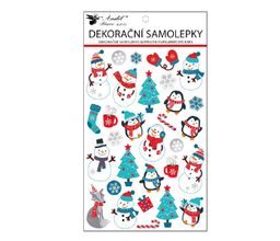 Obrázek produktu: Samolepky pop up sněhuláci