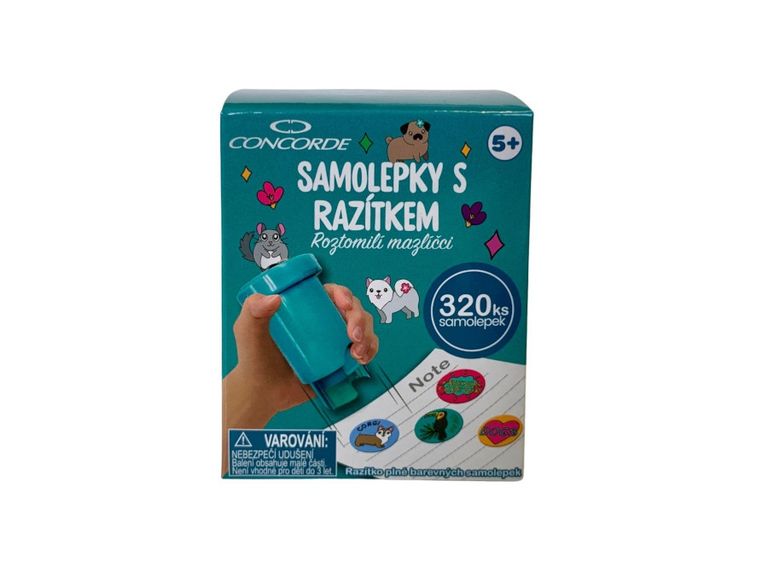 Samolepky s razítkem CONCORDE - Roztomilí mazlíčci