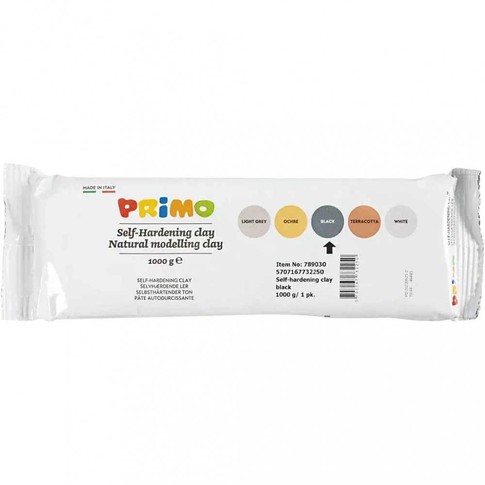 Samotvrdnoucí hmota PRIMO 1000 g - černá