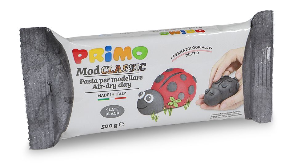 Samotvrdnoucí hmota PRIMO, 500g, černá