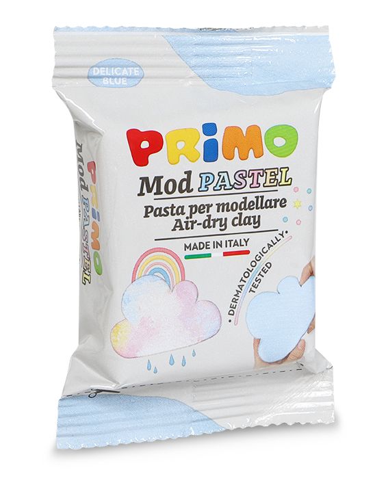 Samotvrdnoucí hmota PRIMO PASTEL, 250g, nebeská modrá
