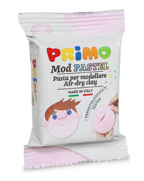 Samotvrdnoucí hmota PRIMO PASTEL, 250g, růžová