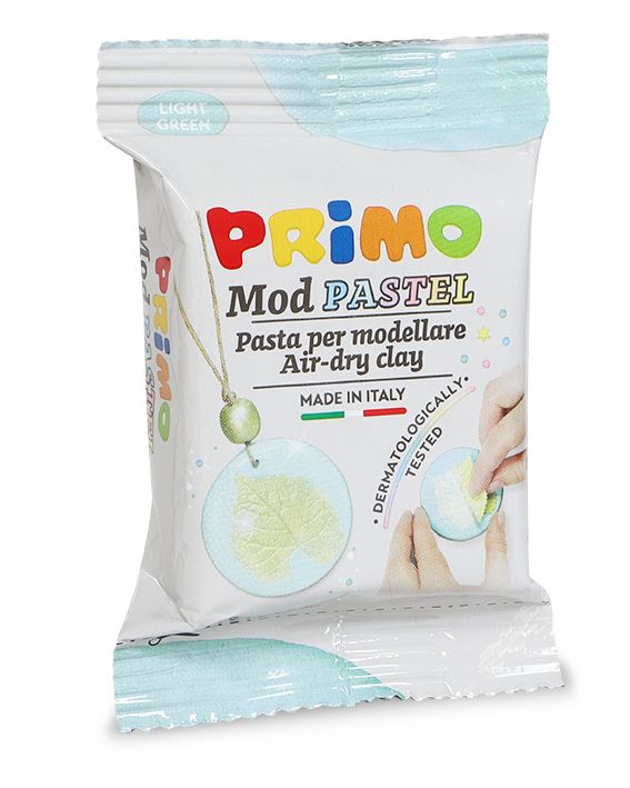 Samotvrdnoucí hmota PRIMO PASTEL, 250g, sv.zelená