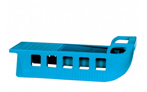 Obrázek produktu: Sáně Kamzík plast 85 x 25 x 40 cm - mix barev modrá, červená