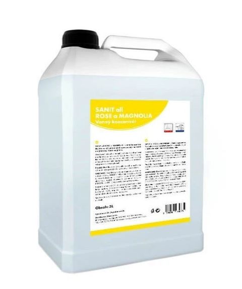 Obrázek produktu: SANIT all vonný koncentrát 5 l - růže a magnólie