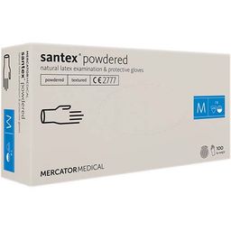 Obrázek produktu: Santex latexové rukavice - s pudrem velikost S (100 ks)