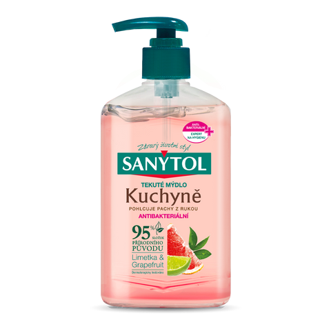Obrázek produktu: Sanytol antibakteriální mýdlo - do kuchyně 250 ml