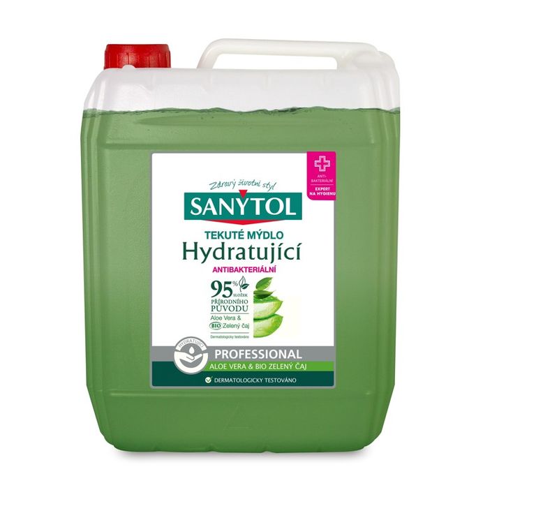 Sanytol Professional - tekuté mýdlo - hydratující, 5 l
