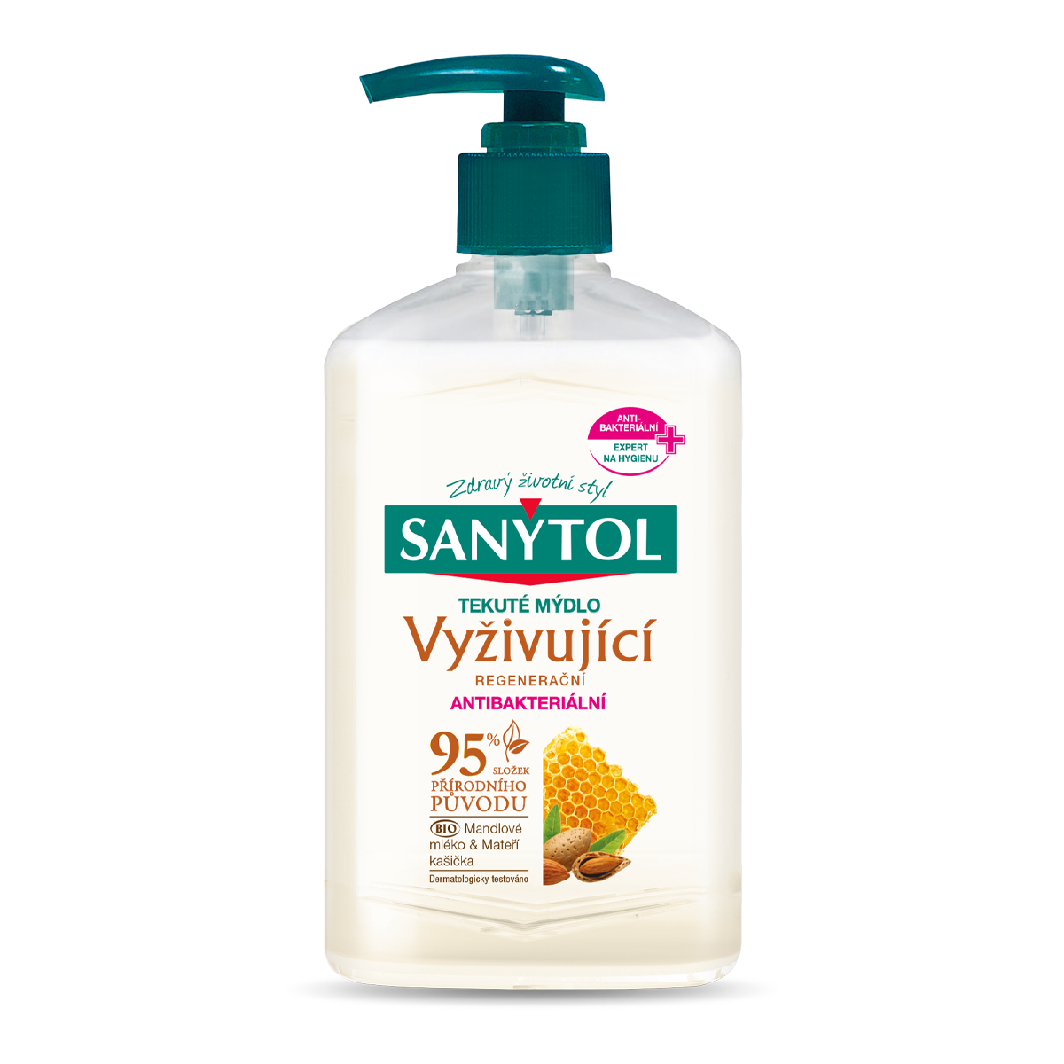 Sanytol antibakteriální mýdlo - vyživující 250 ml