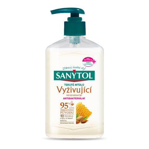 Obrázek produktu: Sanytol antibakteriální mýdlo - vyživující 250 ml