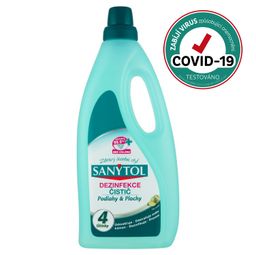 Obrázek produktu: Sanytol čistič na podlahy a plochy 4v1 - 1 l