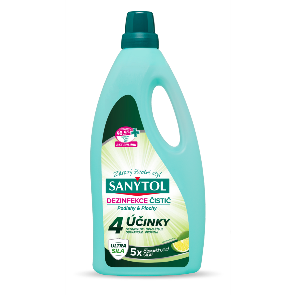 Sanytol čistič na podlahy a plochy 4v1 - 1 l