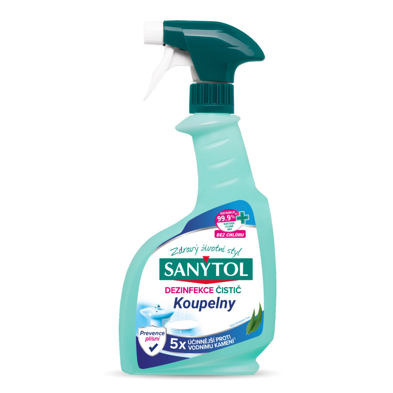 Dezinfekční čistič na koupelny Sanytol, 500 ml
