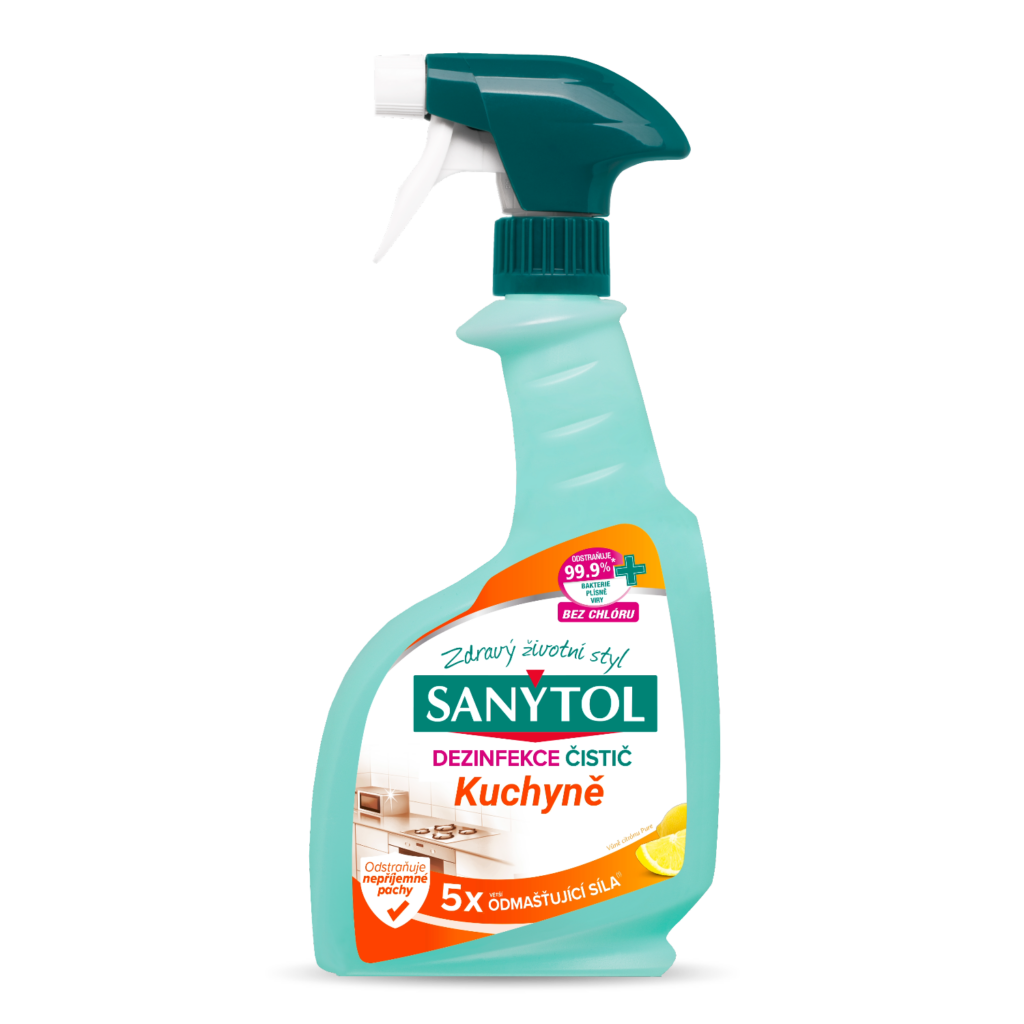 Sanytol čistič silně odmašťující - kuchyně 500 ml