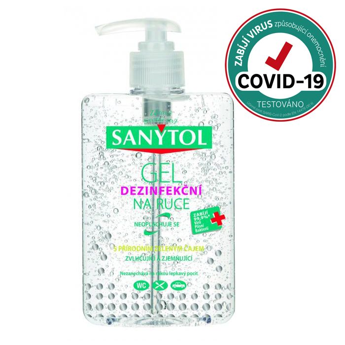 Dezinfekční gel na ruce Sanytol - 250 ml