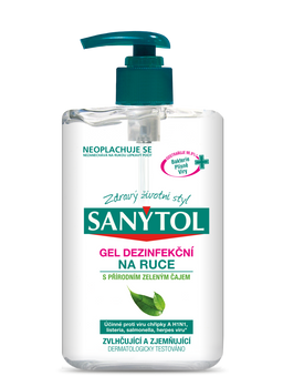 Obrázek produktu: Sanytol dezinfekční gel na ruce 250 ml