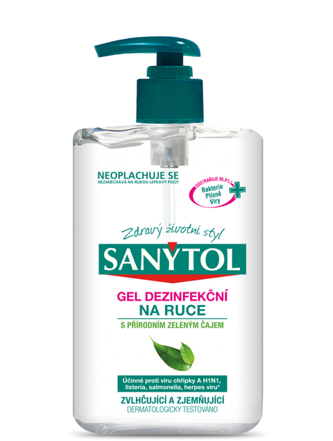 Obrázek produktu: Sanytol dezinfekční gel na ruce 250 ml