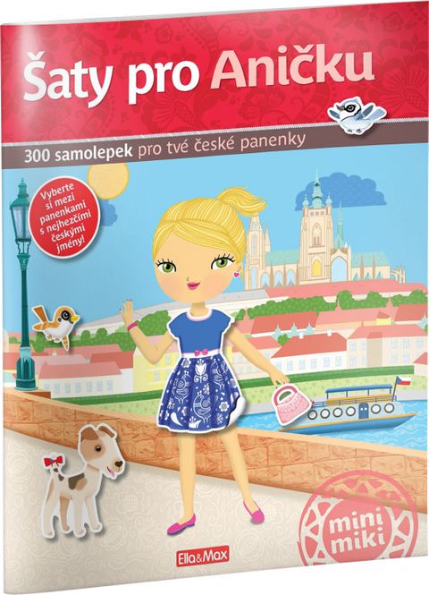 Obrázek produktu: Šaty pro ANIČKU ─ Kniha samolepek