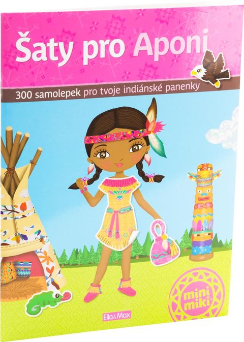 Obrázek produktu: Šaty pro Aponi - kniha samolepek