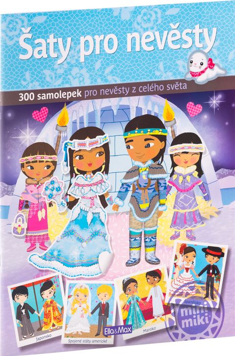 Obrázek produktu: Šaty pro NEVĚSTY - kniha samolepek