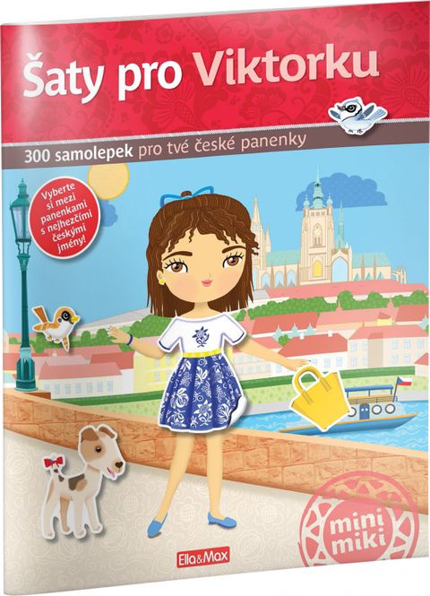 Obrázek produktu: Šaty pro VIKTORKU ─ Kniha samolepek