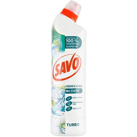 Obrázek produktu: Savo WC - TURBO na vodní kámen 700 ml