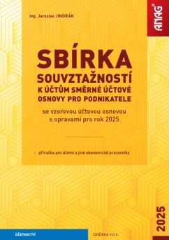 Sbírka souvztažností k účtům směrné účtové osnovy pro podnikatele se vzorovou účtovou osnovou s opra