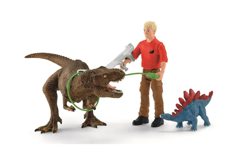 Schleich Útok Tyranosaura Rexe