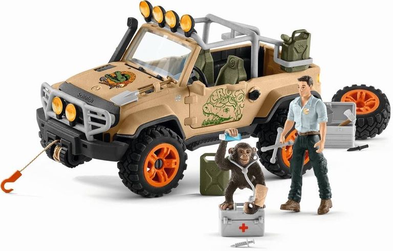 Schleich 4 x 4 terénní auto s navijákem