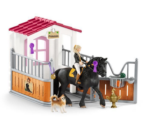 Obrázek produktu: Schleich 42437 Stáj s koněm klubová, Tori + Princess