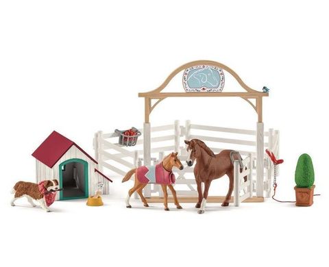 Obrázek produktu: Schleich 42458 Hostující koně, Hannah s fenkou Ruby