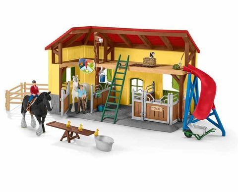 Obrázek produktu: Schleich 42485 Stáj pro koně s příslušenstvím