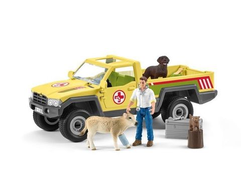 Obrázek produktu: Schleich 42503 Záchranné terénní auto s veterinářem