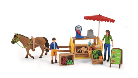 Obrázek produktu: Schleich 42528 Mobilní farmářský stánek