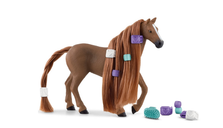 Schleich Klisna anglického plnokrevníka s česací hřívou