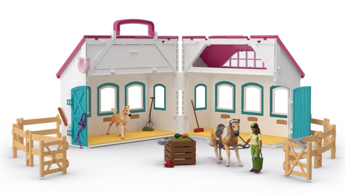 Schleich 42703 Otevírací stáj Litte Horseshoe