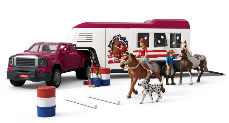 Schleich 42705 Auto Lakeside s přívěsem