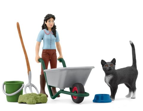 Obrázek produktu: Schleich 42747 Hrací sada na kydání a ošetřování