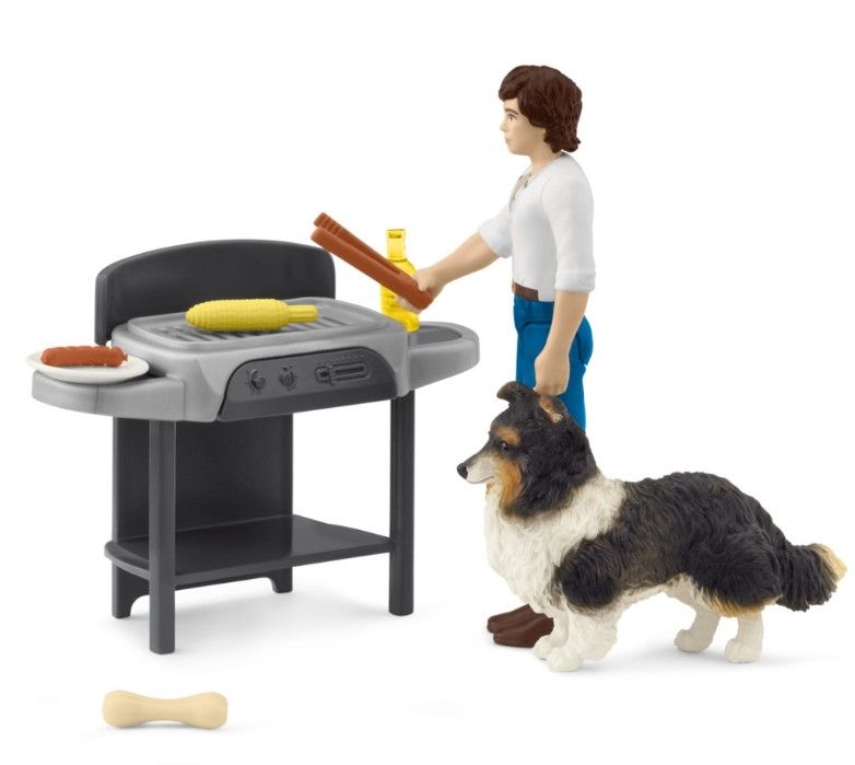 Schleich 42754 Tomovo grilování s rodinou a přáteli