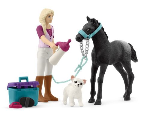 Obrázek produktu: Schleich 42755 Péče o koně s hříbětem plemene Appaloosa, hrací sada