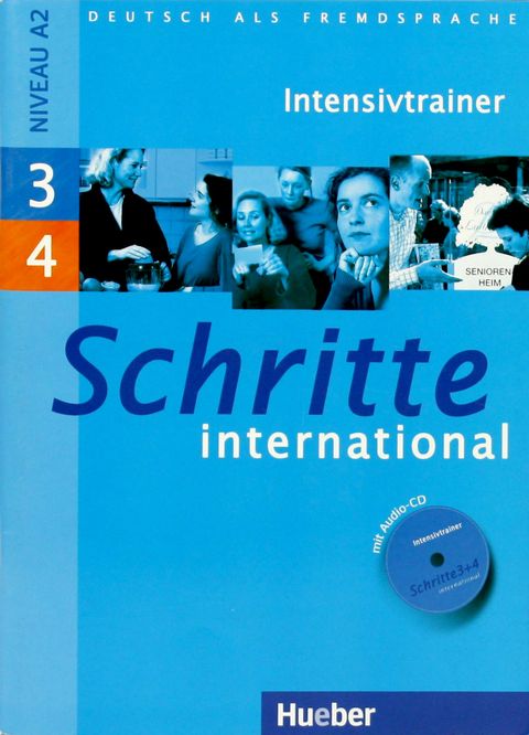 Obrázek produktu: Schritte international 3 + 4 Intensivtrainer + audio CD