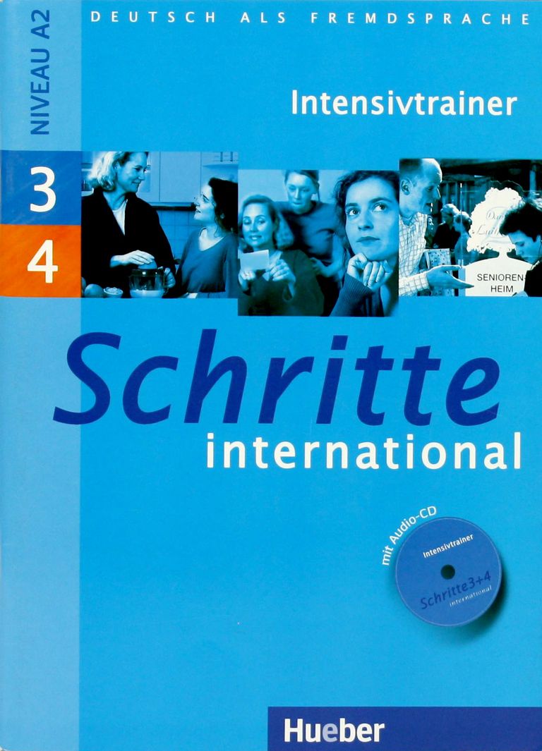 Schritte international 3 + 4 3 + 4 Intensivtrainer mit Audio-CD  Hueber Verlag